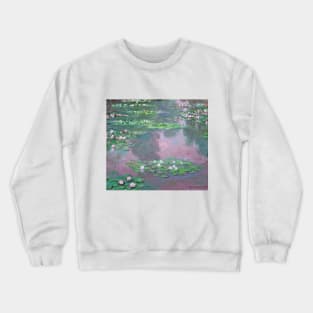 Waterlilies (1905) by Claude Monet Crewneck Sweatshirt